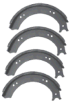 Brake Shoe Set for Ford 2N, 9N Replaces 9N2219A - Click Image to Close